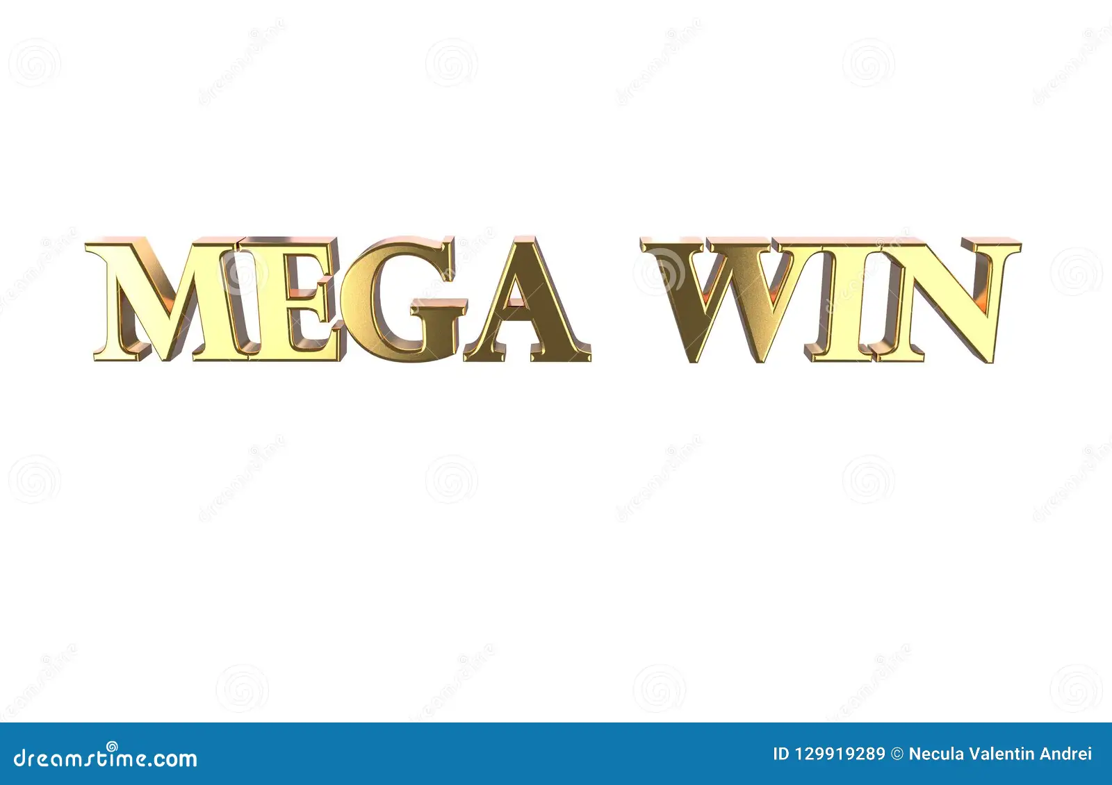 Casino Mega Win Signboard, Game Banner Design. Vector Illustration ...