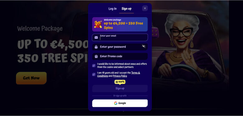 SpinGranny Casino - Seize €4,500 Ladder Bonus and Free Plays
