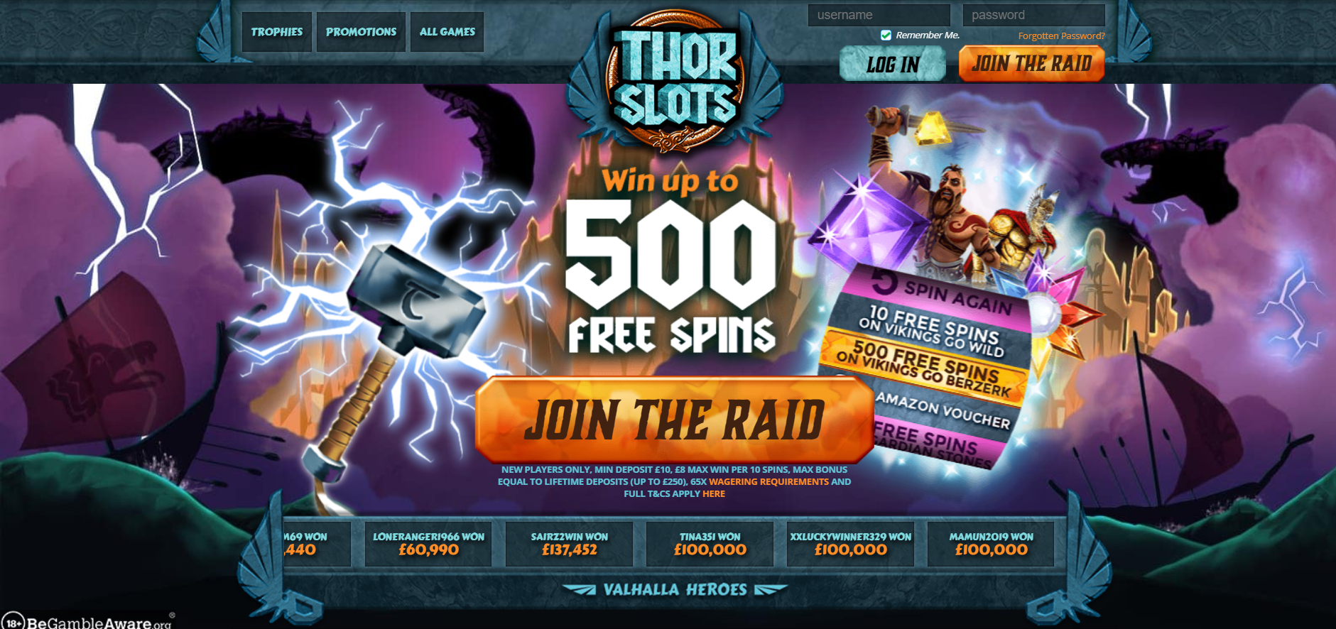 Thor Slots Review 2025 » Latest Bonus Offers 🎁