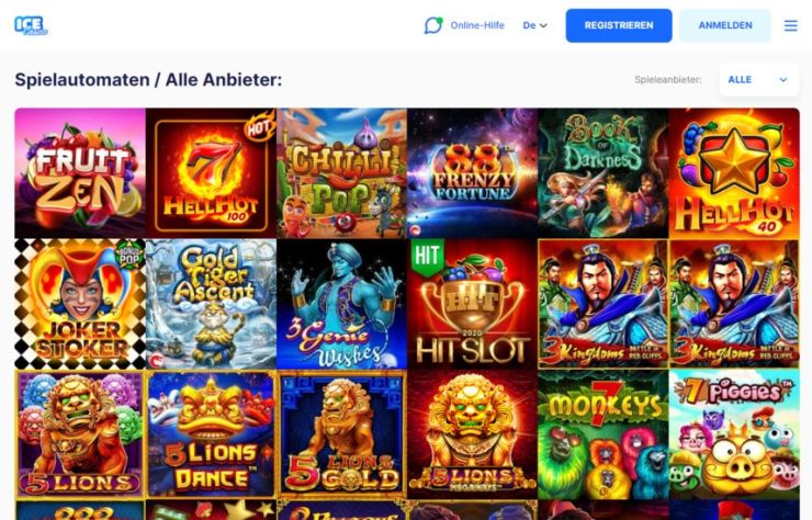 Ice Casino Online 【Erfahrungen & Slots 2024】