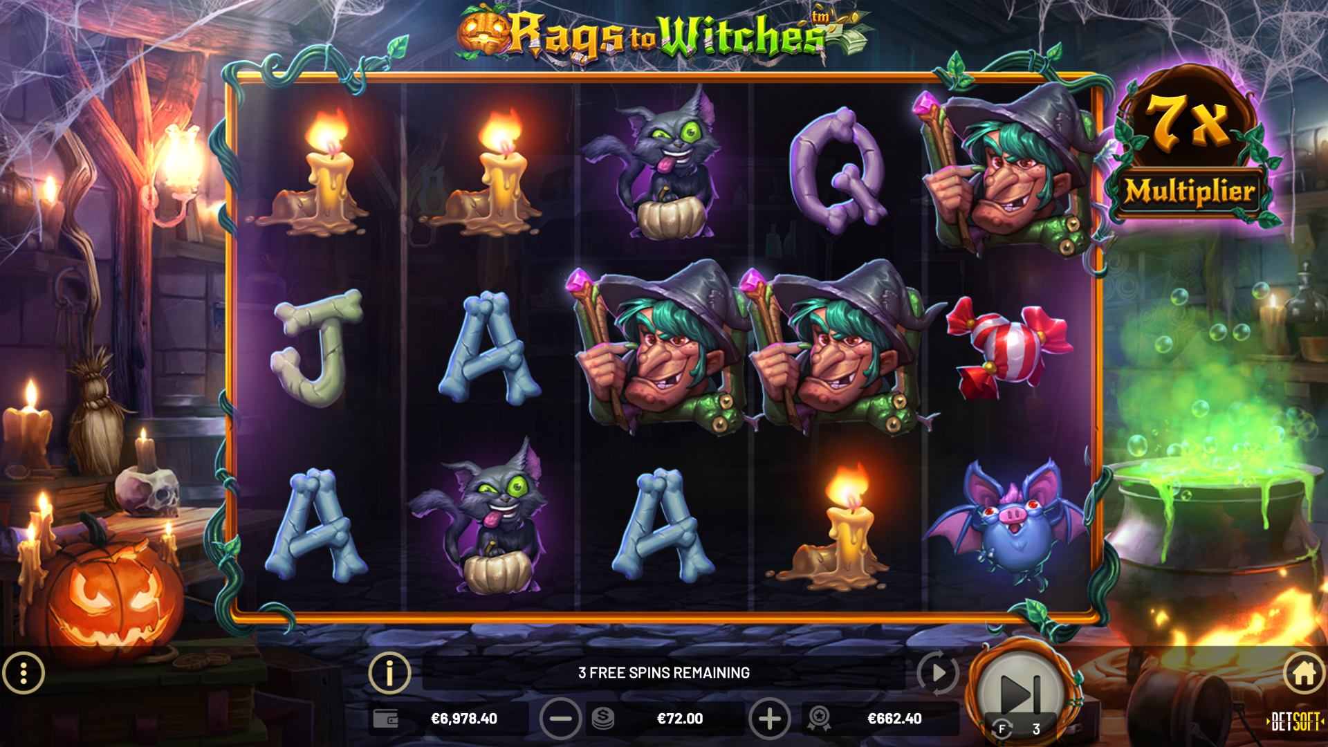 Rags to Witches - Betsoft Online Casino Games