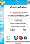 Certificate of Compliance: ISO 9001:2015