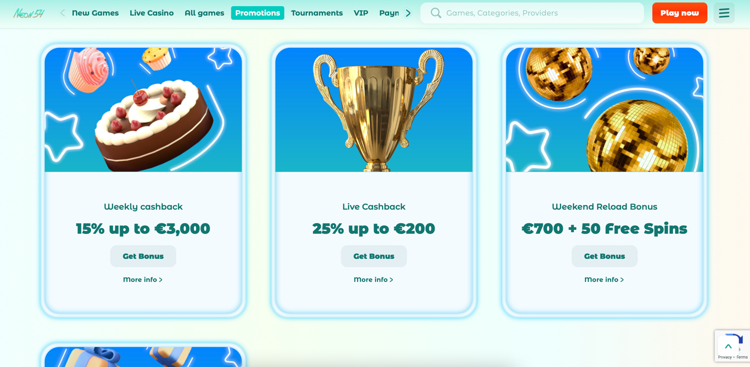 Neon54 Online Casino Review and Bonus - AboutSlots