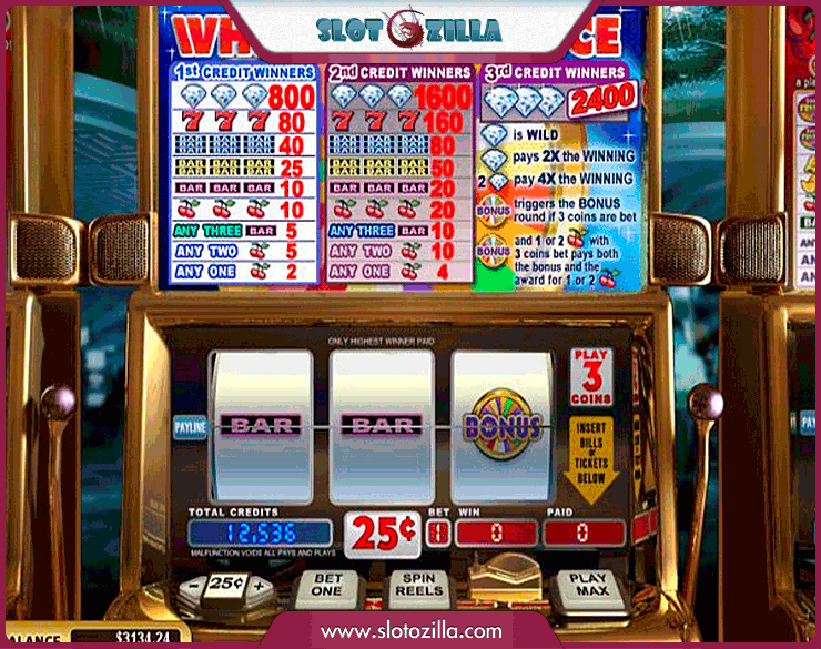 Wheel of Chance 3 reel Slots - Play Free Demo Game