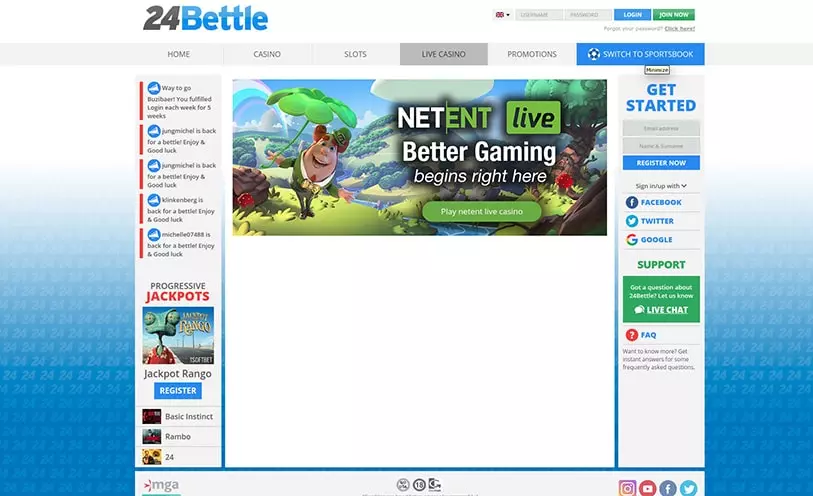 best online casino evolution gaming