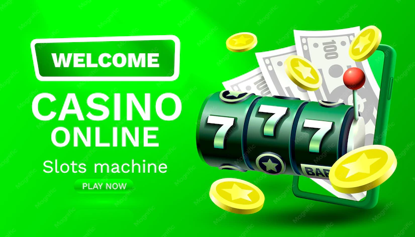Premium Vector | Casino slots machine winner online games phone 777 win ...