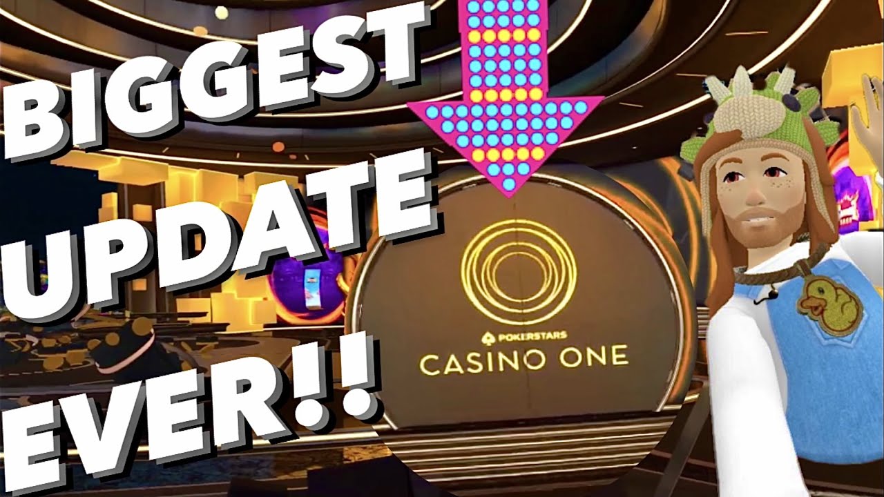 This Is HUGE! Casino One Update Pokerstars vr - YouTube