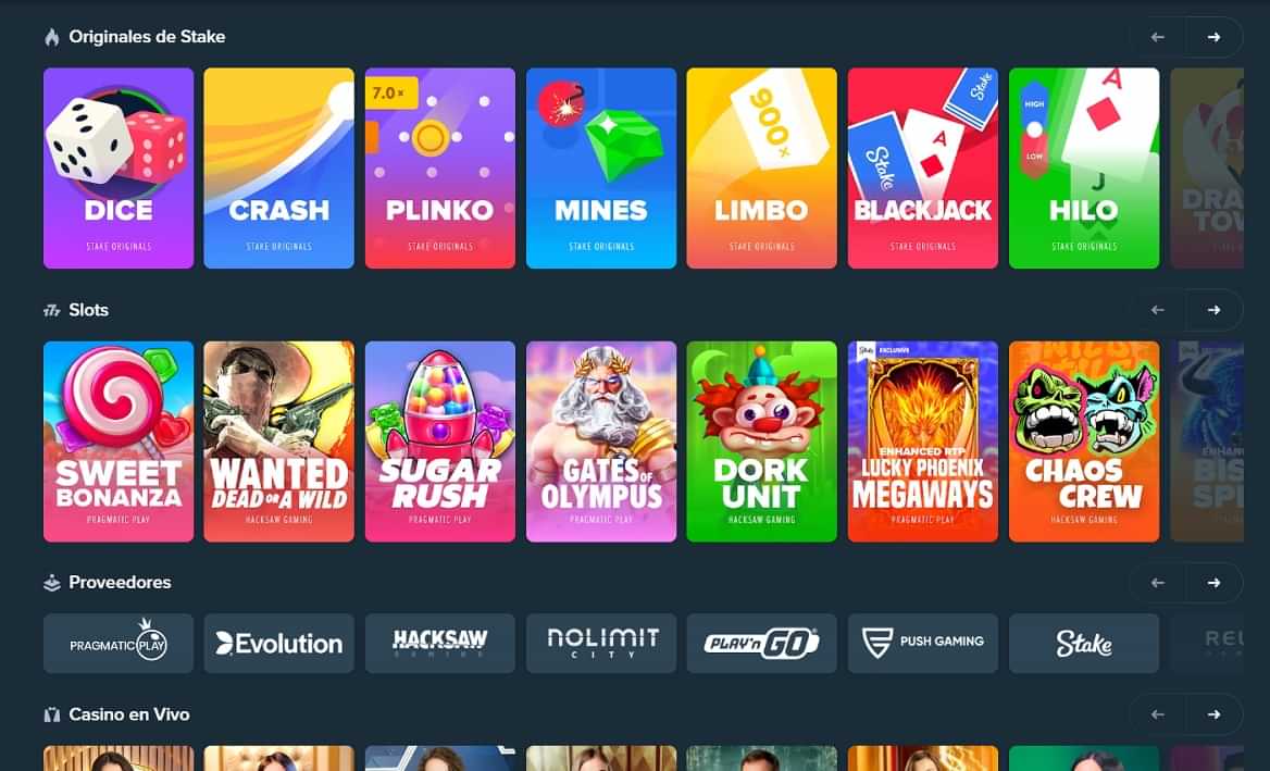 Stake Casino Perú | Opiniones y Promociones