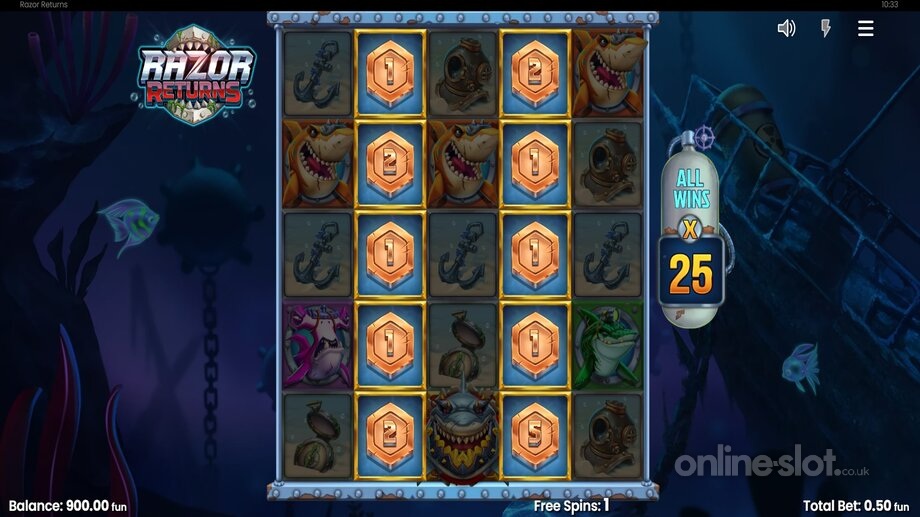 Razor Returns Slot | Info, Review + Free Demo | Push Gaming