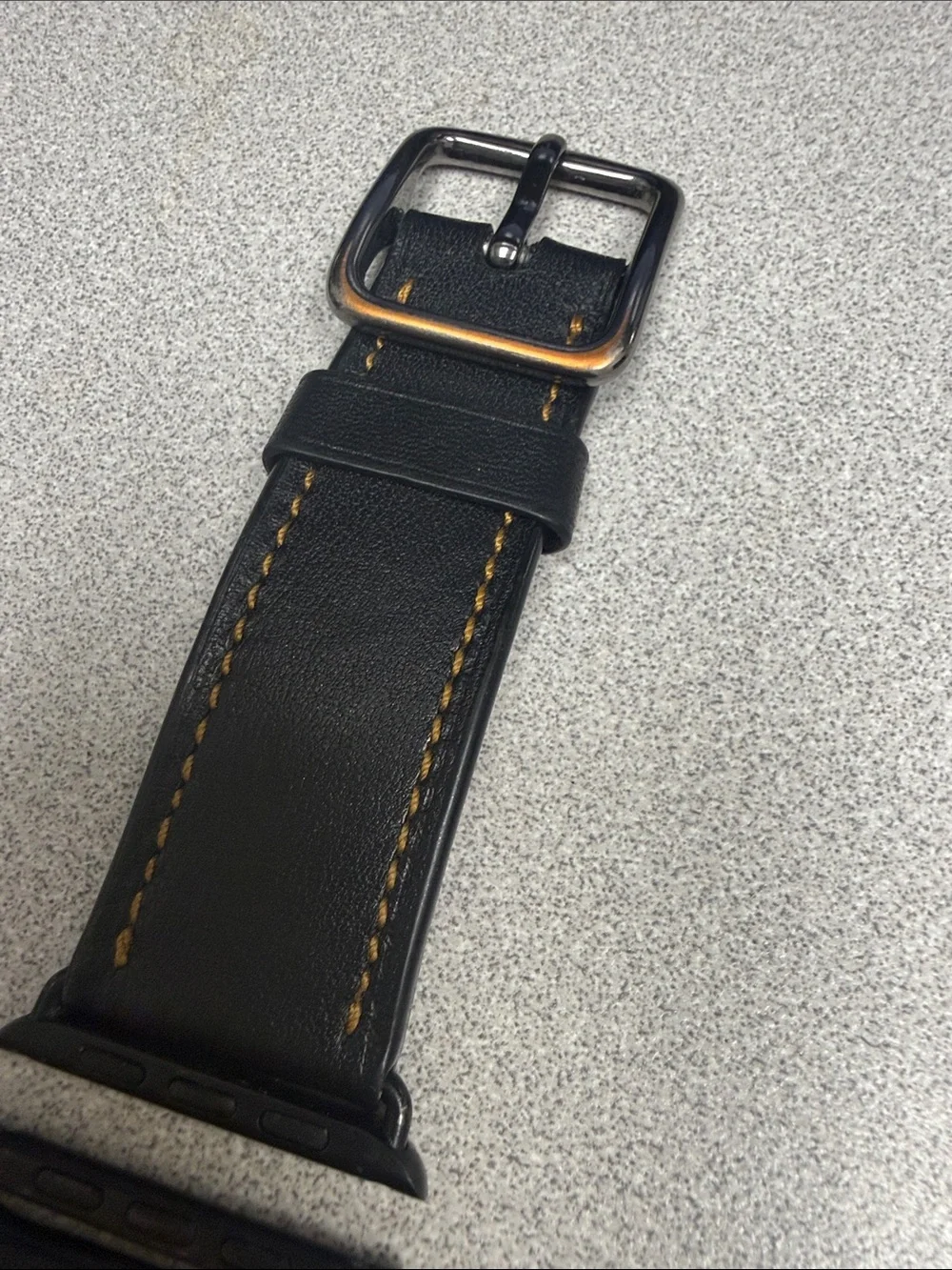 Coach leather watch