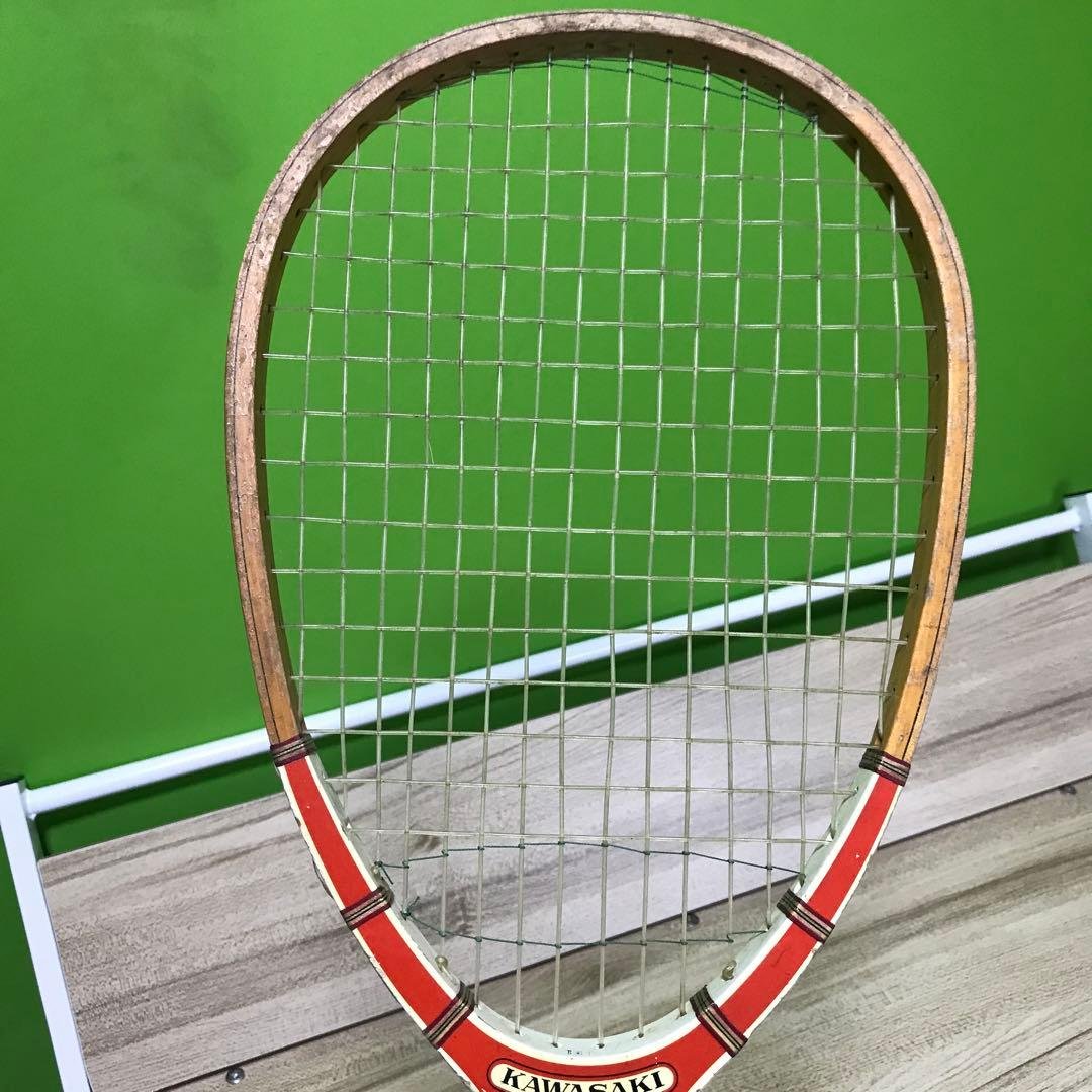 KAWASAKI COURTPET NUMBER ONE Wooden Racket
